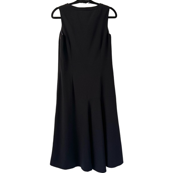 Max Mara Weekend Sleeveless Sheath Midi Dress in Black Size 4 - Picture 3 of 12